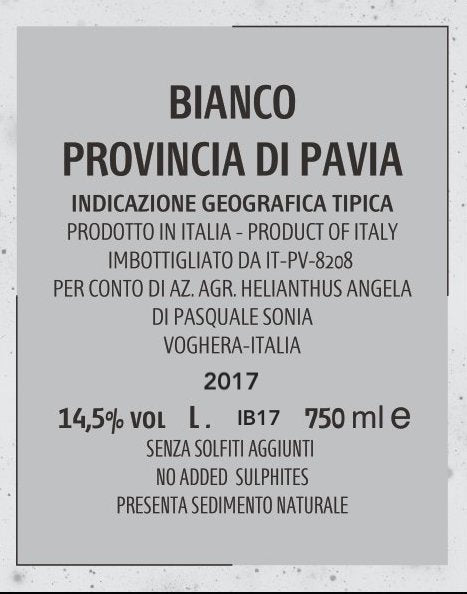 IREO 2017 Vino Alchemico Eliantus Sonia Igor